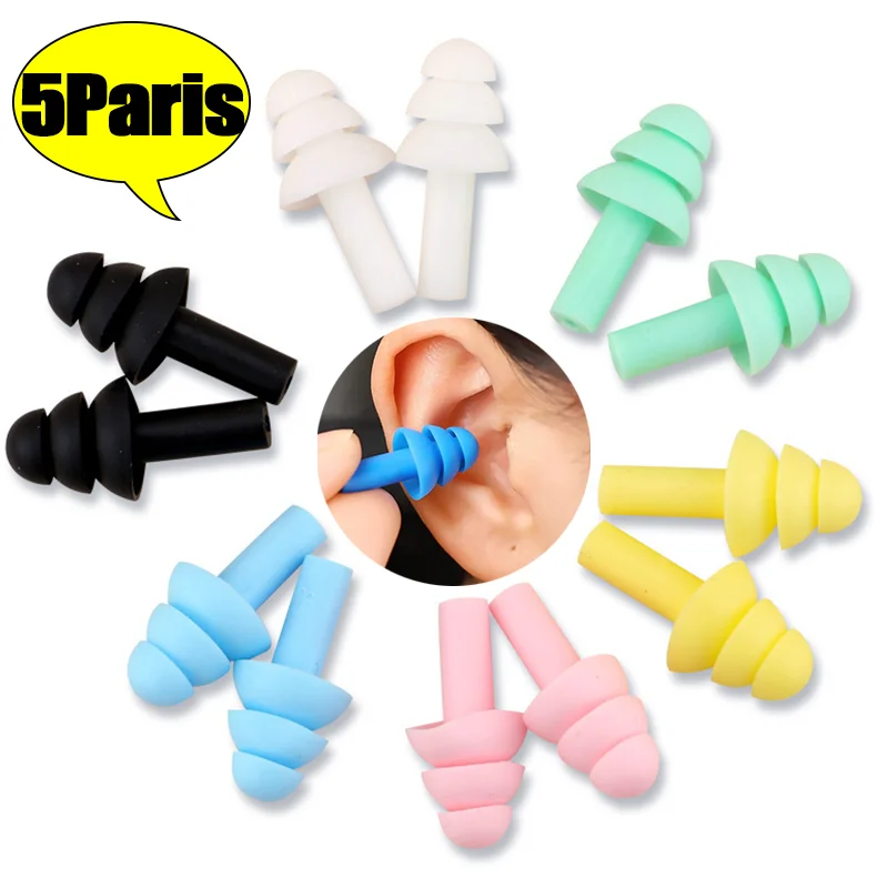 5/2/1Pairs Soft Silicone Earplugs Comfort Noise Reduct Earplugs Protective Sleep Reusable Waterproof Swimming Ear Plug With Box
5/2/1Pairs Soft Silicone Earplugs Comfort Noise Reduct Earplugs Protective Sleep Reusable Waterproof Swimming Ear Plug With Box