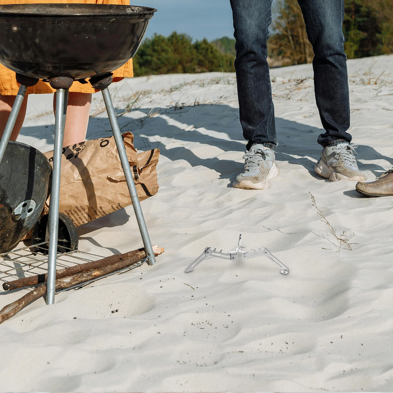 Silver Folding Gas Cylinder Holder for Camping Hiking Easy Installation Portable Stove Support Tripod Stabilizer Universal
Silver Folding Gas Cylinder Holder for Camping Hiking Easy Installation Portable Stove Support Tripod Stabilizer Universal