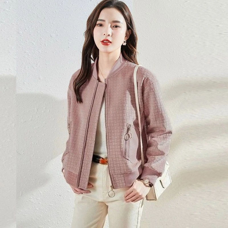 Women's Baseball Jacket 2025 Spring Autumn Casual Outerwear Stylish Lightweight UV Protection Coat
Women's Baseball Jacket 2025 Spring Autumn Casual Outerwear Stylish Lightweight UV Protection Coat