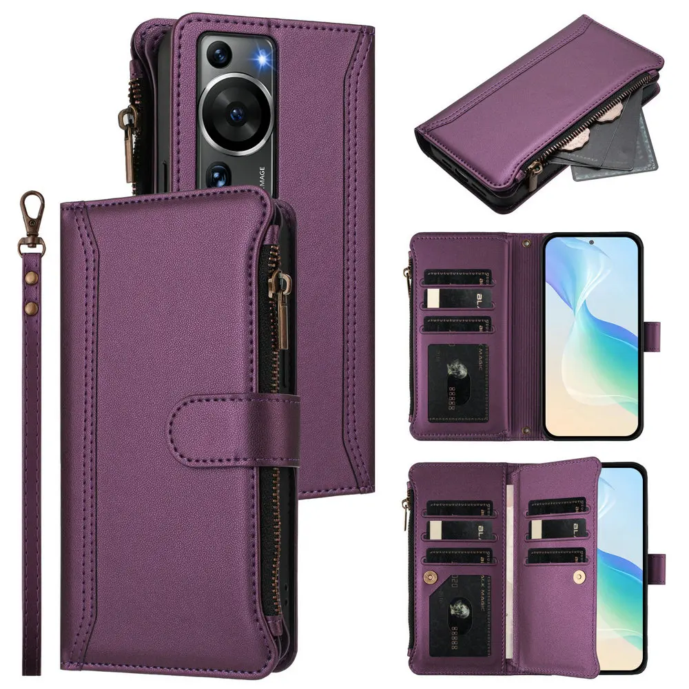 P40 P30 P20 Lite флип-чехол для Huawei P60 Pro, кожаный ремень на молнии с 9 картами, чехол для Huawei P20 P30 P40 P50 Pro, чехол
P40 P30 P20 Lite флип-чехол для Huawei P60 Pro, кожаный ремень на молнии с 9 картами, чехол для Huawei P20 P30 P40 P50 Pro, чехол