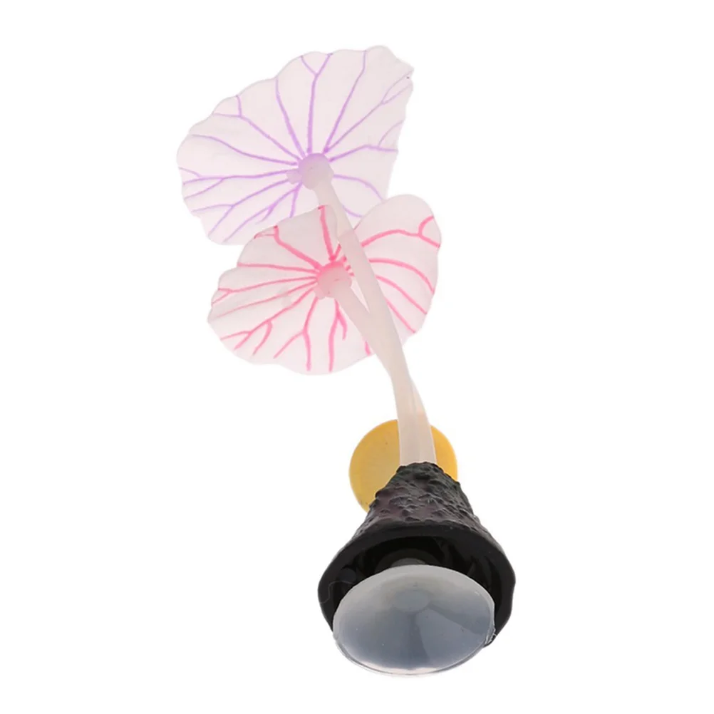Aquarium Lotus Leaf Fish Night Lights Fish Tank Decoration Silicone Ornament Landscape Decoration (Random Color)
Aquarium Lotus Leaf Fish Night Lights Fish Tank Decoration Silicone Ornament Landscape Decoration (Random Color)