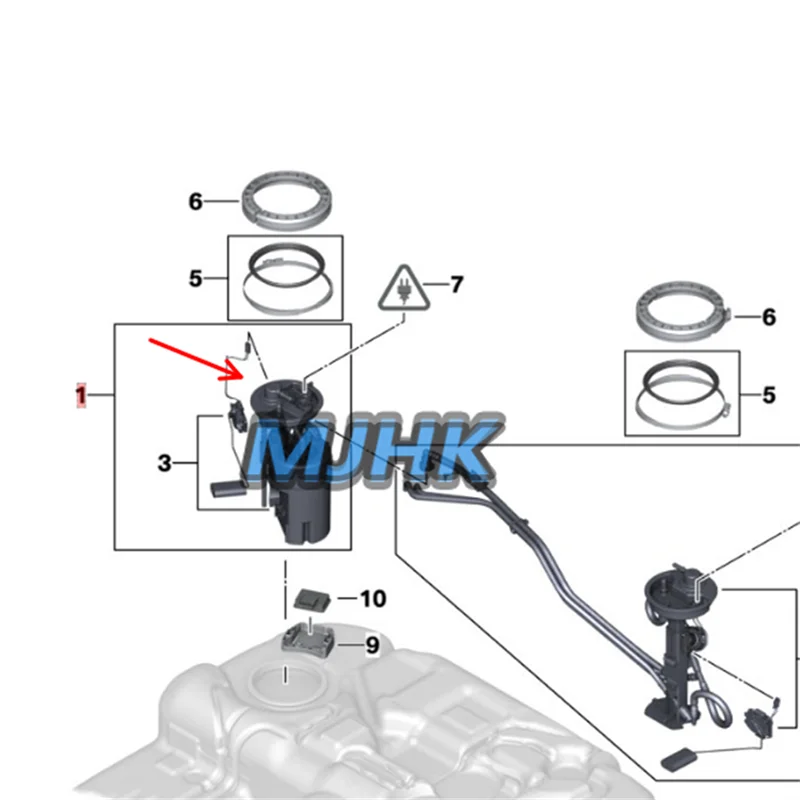 Дизельный топливный насос в сборе для BMW X5 E70 F15 F85 X6 E71 F16 F86 16117195472 7164315
Дизельный топливный насос в сборе для BMW X5 E70 F15 F85 X6 E71 F16 F86 16117195472 7164315