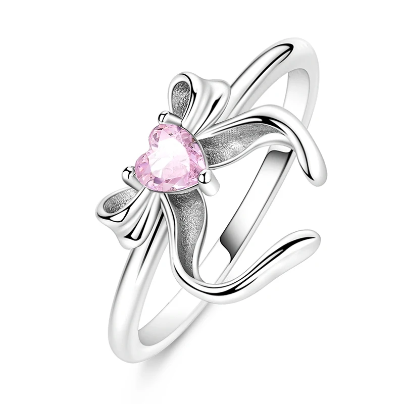 2026 New Original 925 Sterling Silver Ring Bow Girl Heart Ring For Women Exquisite Engagement Anniversary Jewelry Gifts
2026 New Original 925 Sterling Silver Ring Bow Girl Heart Ring For Women Exquisite Engagement Anniversary Jewelry Gifts