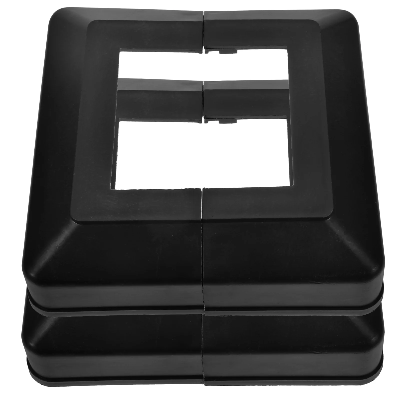 2pcs Square Tube Decorative Cover 60x60 Plastic Post Caps Split Base Fence Topper Railing Covers Vinyl Parts Deck Accessories
2pcs Square Tube Decorative Cover 60x60 Plastic Post Caps Split Base Fence Topper Railing Covers Vinyl Parts Deck Accessories