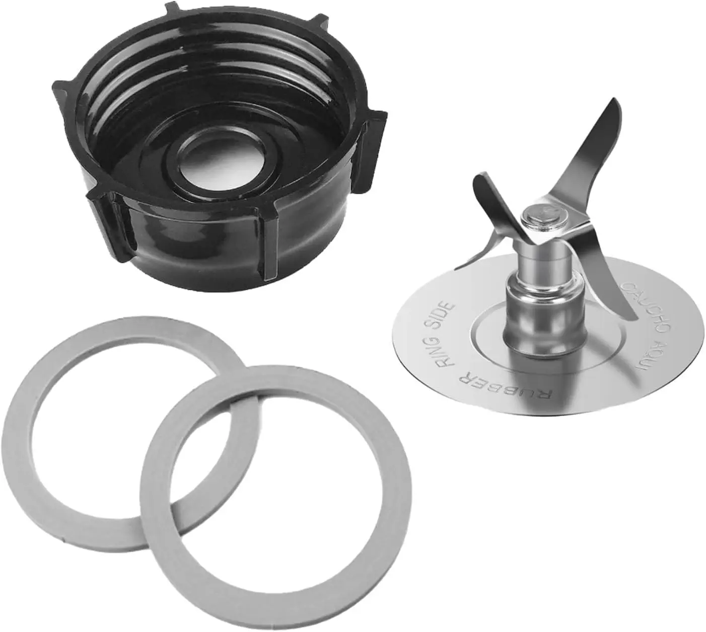 For Oster Blender Replacement Parts Blender Ice Blade With Jar Base Cap And Two Rubber O Ring Seal Gasket Accessory Refresh
For Oster Blender Replacement Parts Blender Ice Blade With Jar Base Cap And Two Rubber O Ring Seal Gasket Accessory Refresh