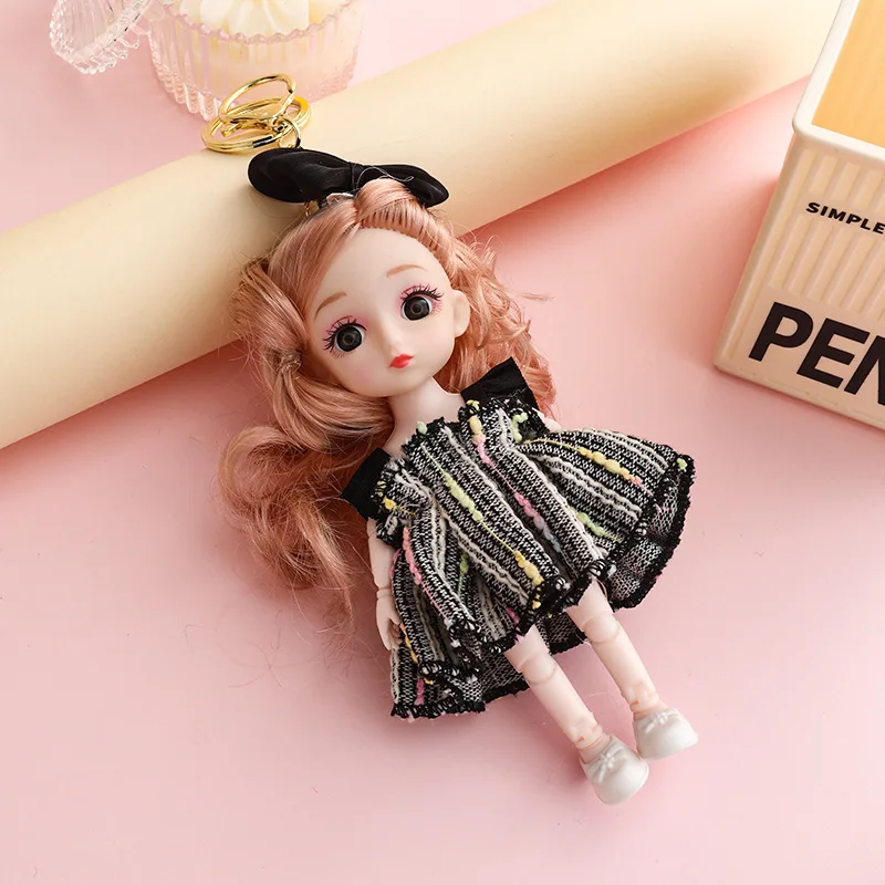 Мини-кукла BJD 16 см, 13 суставов, подвижная девочка, детская 3D, большие глаза, красивая игрушка «сделай сам», кукла с одеждой, платье 1/8, модная кукла, подарок для девочки
Мини-кукла BJD 16 см, 13 суставов, подвижная девочка, детская 3D, большие глаза, красивая игрушка «сделай сам», кукла с одеждой, платье 1/8, модная кукла, подарок для девочки