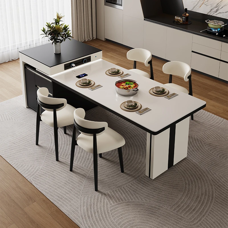 Functional Nordic Dining Tables Luxury Italian Modern Extensible Dining Tables Restaurant Salon Mesas De Jantar Home Furniture
Functional Nordic Dining Tables Luxury Italian Modern Extensible Dining Tables Restaurant Salon Mesas De Jantar Home Furniture