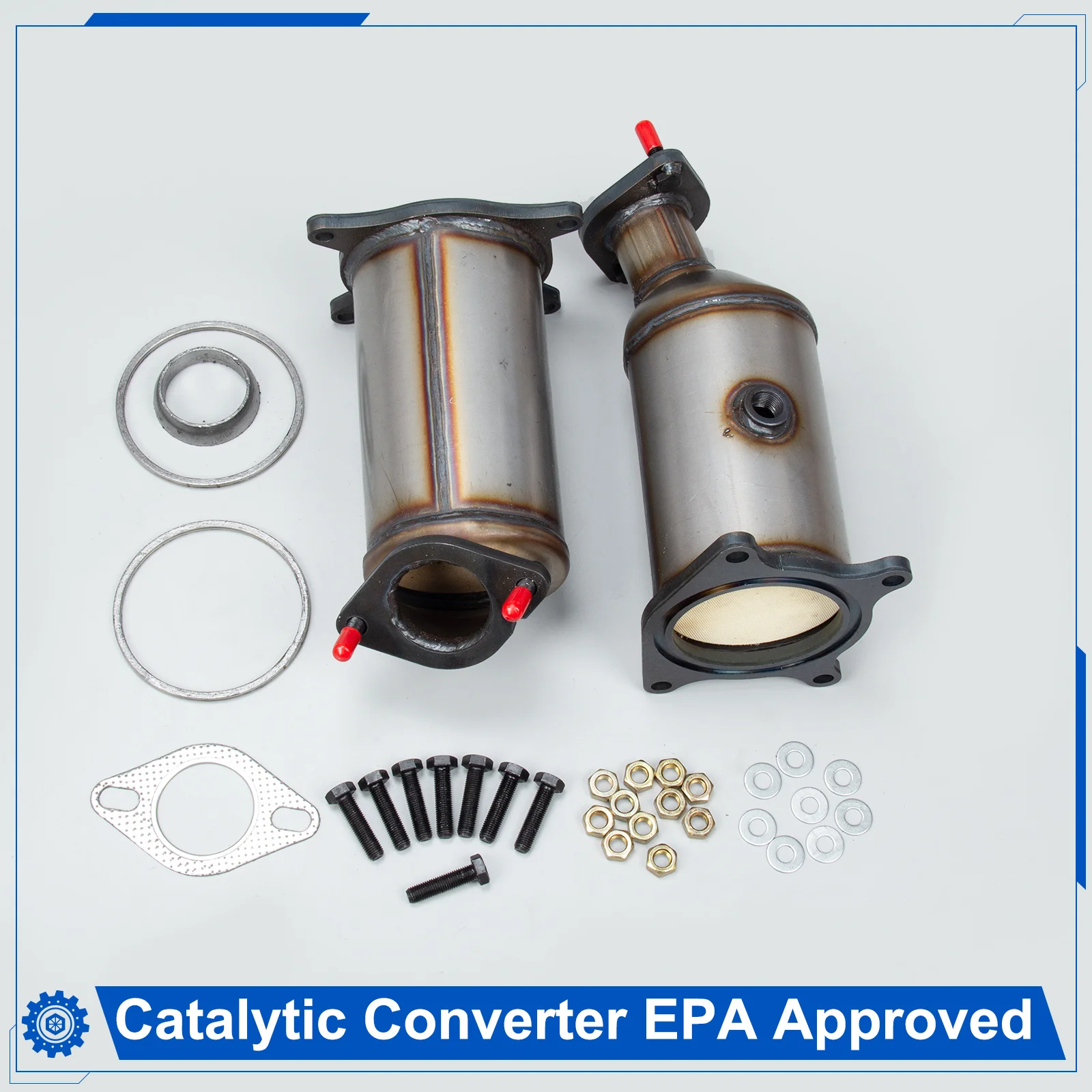 For 2007-2010 Ford Edge 3.5L Catalytic Converters Front & Rear Exhaust Manifold
For 2007-2010 Ford Edge 3.5L Catalytic Converters Front & Rear Exhaust Manifold
