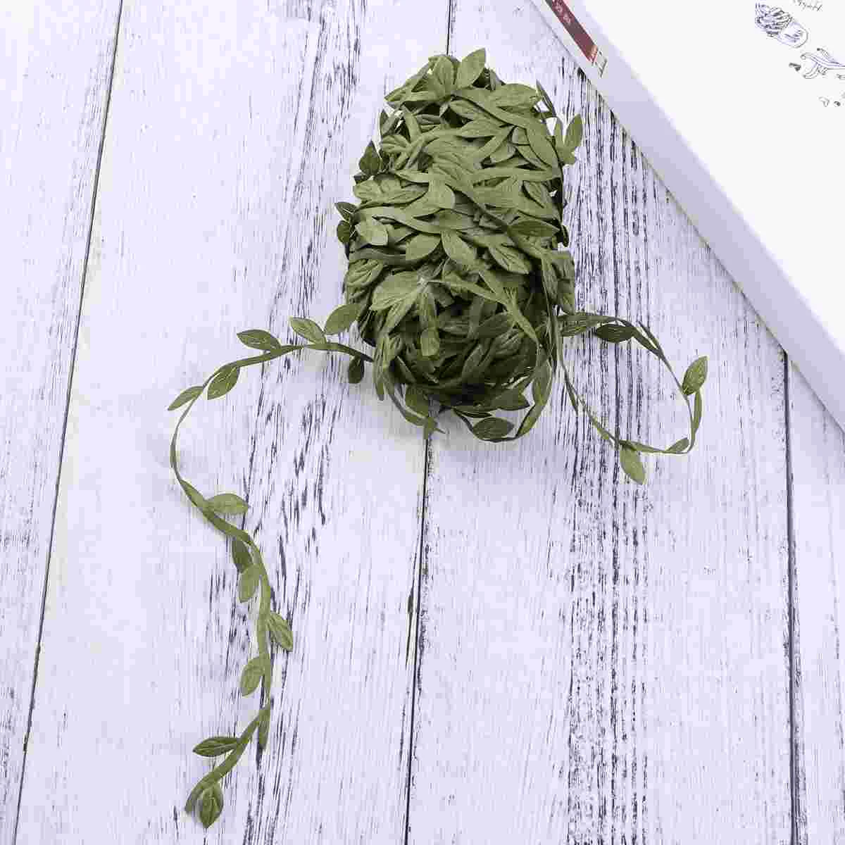 20 M Artificial Leaves Wreath Vine Flower Garlands Ribbon Decorative Metallic Line
20 M Artificial Leaves Wreath Vine Flower Garlands Ribbon Decorative Metallic Line