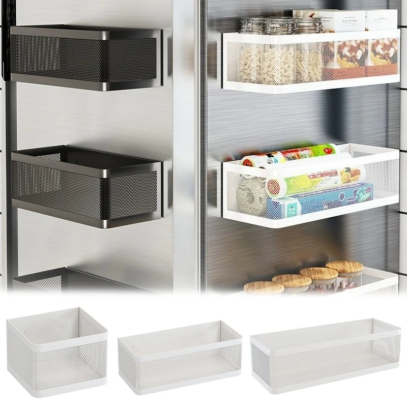 Drill Free Magnetic Storage Rack for Washing Machine Refrigerator Side Hanging Basket Laundry Powder Organizer Bathroom Kitchen
Drill Free Magnetic Storage Rack for Washing Machine Refrigerator Side Hanging Basket Laundry Powder Organizer Bathroom Kitchen