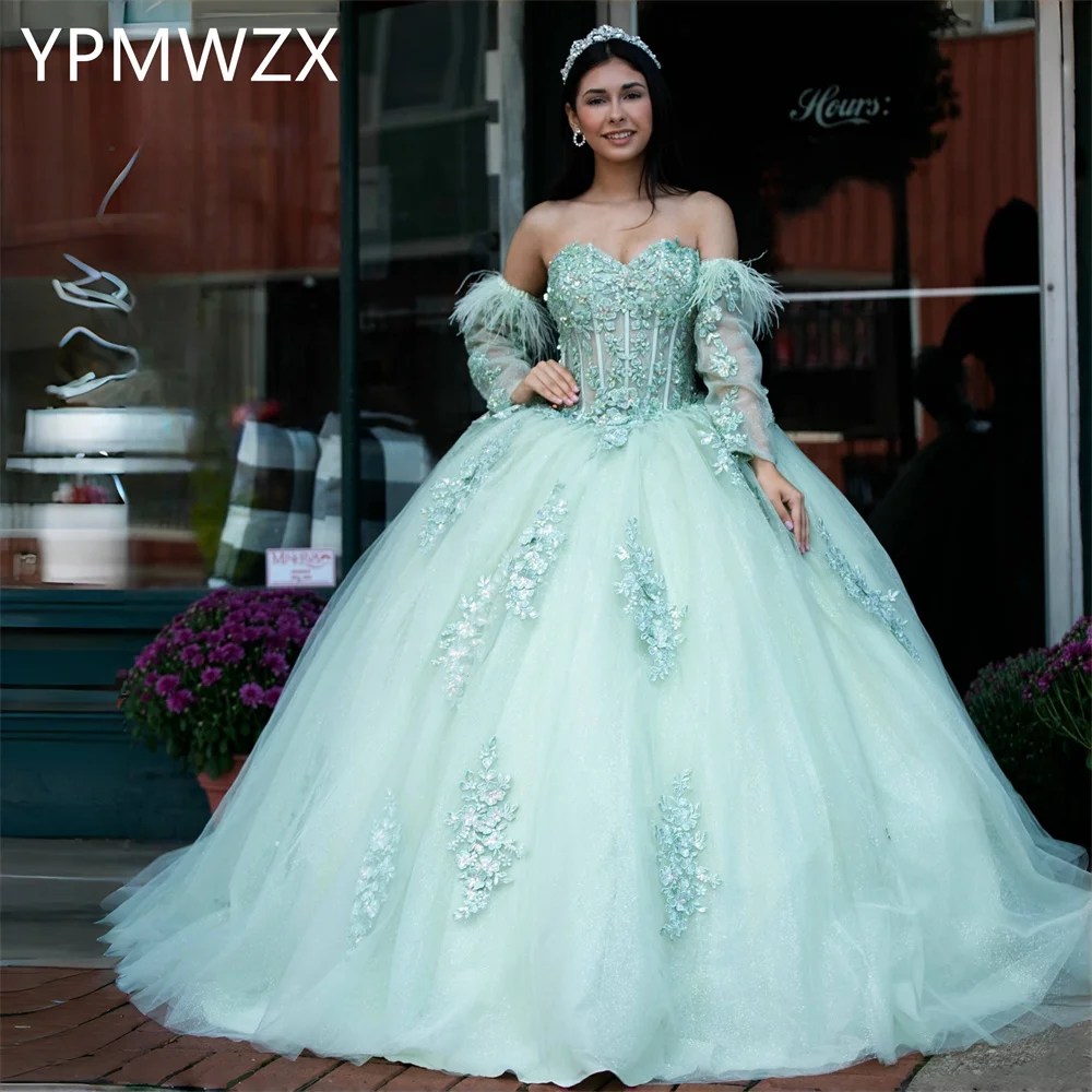 Customized Prom Gown Evening Women Formal Dress YPMWZX Off-the-shoulder A-line Floor Length Skirts Tulle Bespoke Occasion Dresse
Customized Prom Gown Evening Women Formal Dress YPMWZX Off-the-shoulder A-line Floor Length Skirts Tulle Bespoke Occasion Dresse