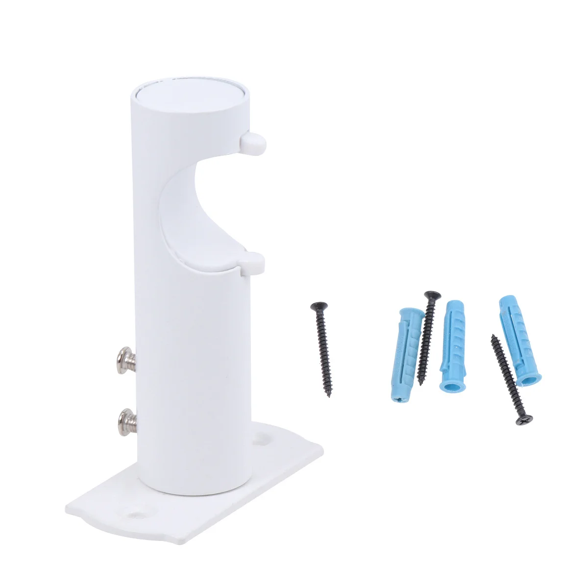 Shower Curtain Rod Hook White Vintage Style Sturdy Easy Install Curtain Rod Bracket Towel Bar Hook Side Loading 
Shower Curtain Rod Hook White Vintage Style Sturdy Easy Install Curtain Rod Bracket Towel Bar Hook Side Loading