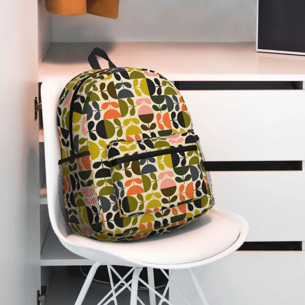 Orla Kiely Multi Stem Scandinavian Floral Backpack Student BookBag Kids School Bag Laptop Shoulder Bags for Boys Girls
Orla Kiely Multi Stem Scandinavian Floral Backpack Student BookBag Kids School Bag Laptop Shoulder Bags for Boys Girls