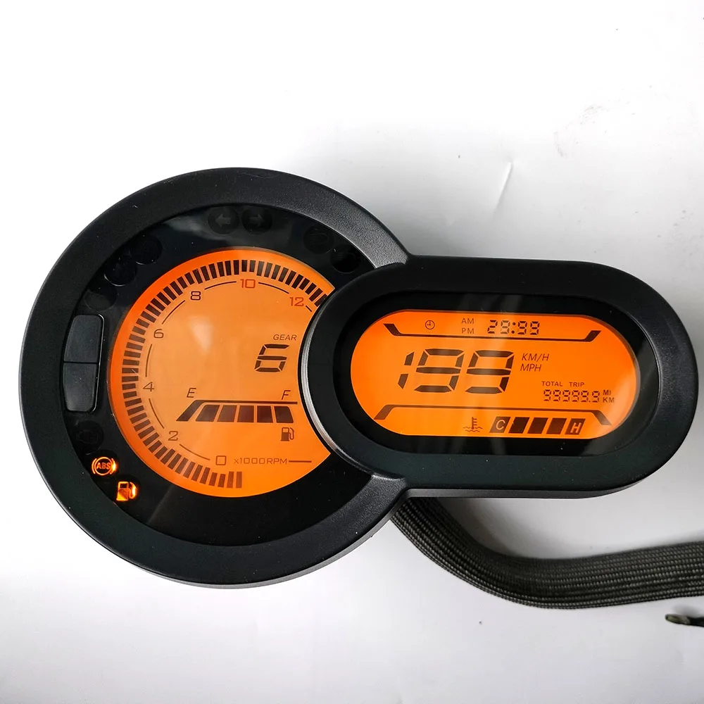 12000RPM Motorcycle Speedometer With Tachometer 1-4 Cylinders LCD Digital Gauge For Motorbike Motorcycle Sensor Set
12000RPM Motorcycle Speedometer With Tachometer 1-4 Cylinders LCD Digital Gauge For Motorbike Motorcycle Sensor Set