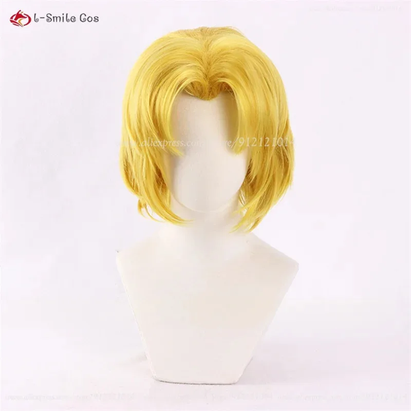 Аниме EVA Akagi Ritsuko Косплей 32 см Короткие золотисто-желтые парики Термостойкие синтетические волосы Костюмы на Хэллоуин + шапочка для парика 
Аниме EVA Akagi Ritsuko Косплей 32 см Короткие золотисто-желтые парики Термостойкие синтетические волосы Костюмы на Хэллоуин + шапочка для парика