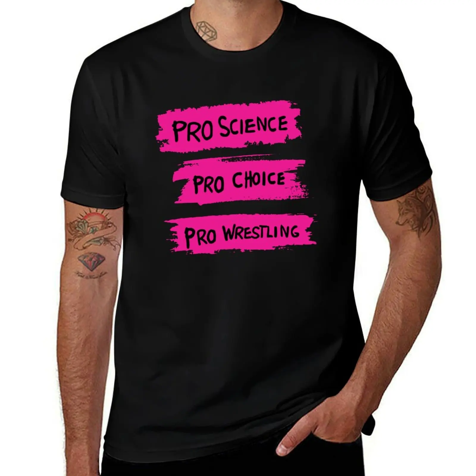 Pro Science Pro Choice Pro Wrestling T-Shirt cheap stuff man t shirt vintage clothes sweat T-shirt men
Pro Science Pro Choice Pro Wrestling T-Shirt cheap stuff man t shirt vintage clothes sweat T-shirt men