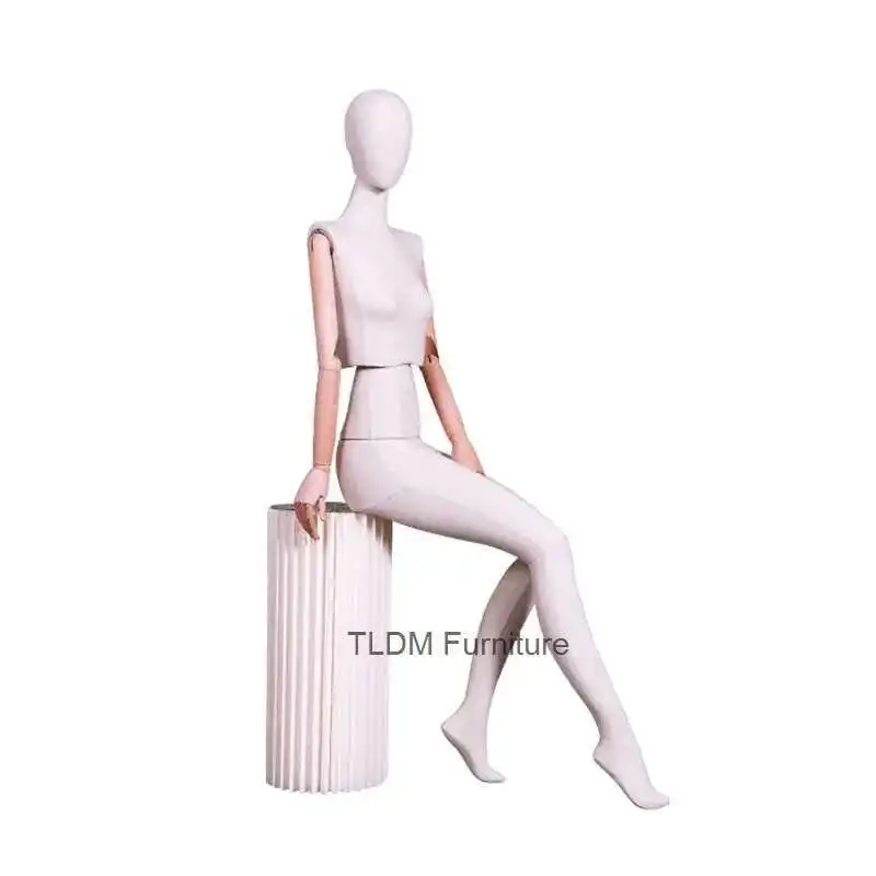 Mannequin Props Female Color Full Body Dummy Clothing Store Women's Wedding Dress Underwear Human Body Window Display Stand
Mannequin Props Female Color Full Body Dummy Clothing Store Women's Wedding Dress Underwear Human Body Window Display Stand