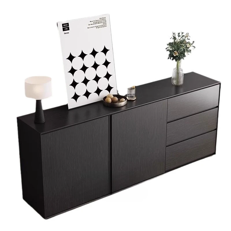 Minimalist black locker, customer bedroom storage cabinet, solid wood, modern minimalism
Minimalist black locker, customer bedroom storage cabinet, solid wood, modern minimalism