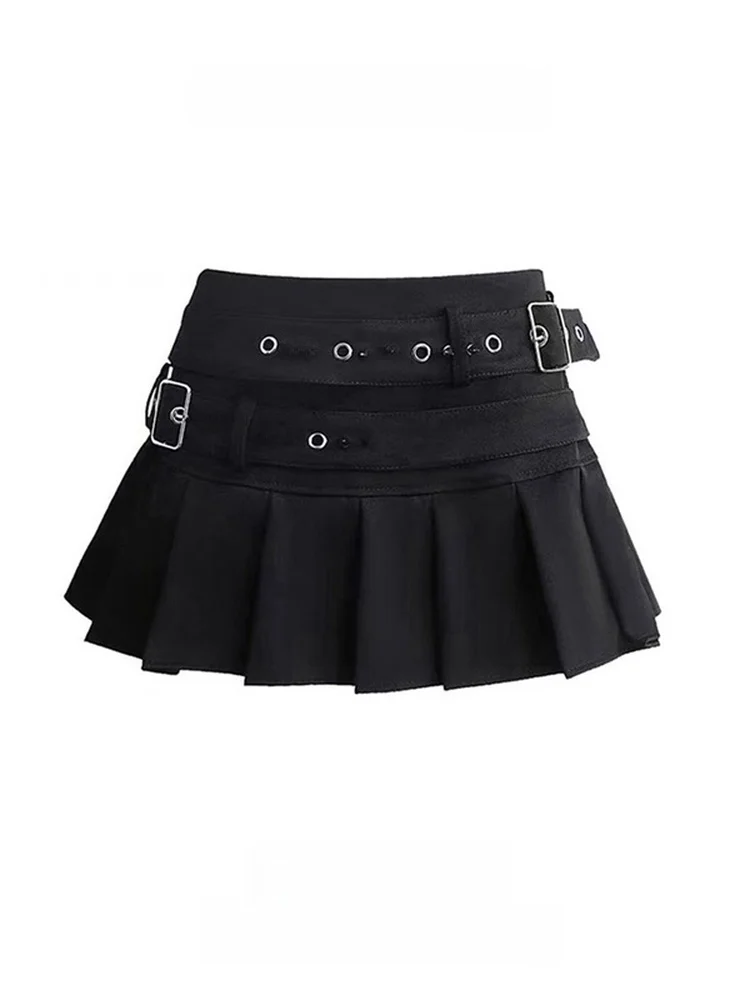 Y2K Spicy Girl Low Waist Heavy Duty Rivet Pleated Skirt Women Spring Autumn Punk Style Anti Exposure Half Body Skirt
Y2K Spicy Girl Low Waist Heavy Duty Rivet Pleated Skirt Women Spring Autumn Punk Style Anti Exposure Half Body Skirt