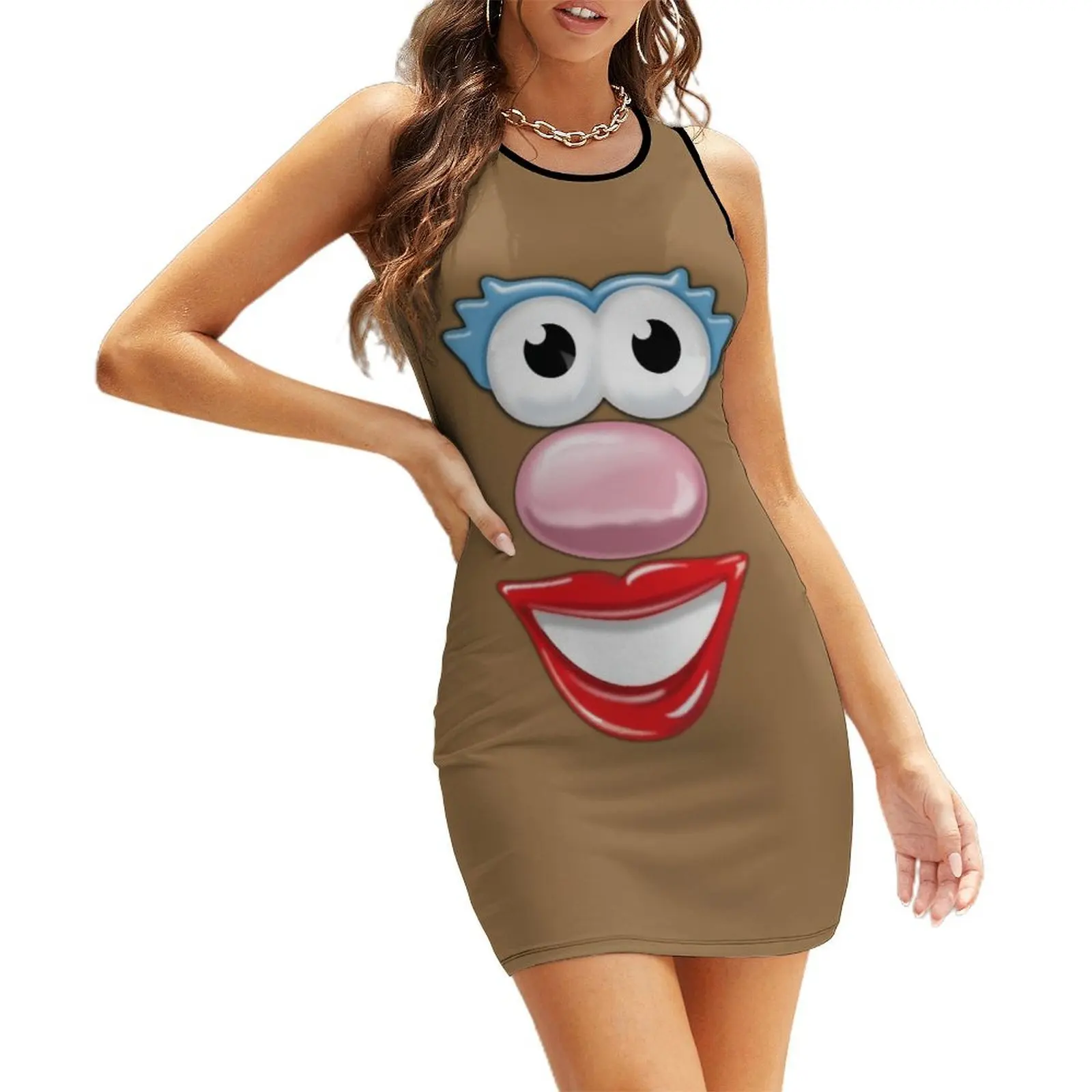 Mrs Potato Head Sleeveless Sundress ceremony dresses dresses for special events birthday dress Party dresses for women
Mrs Potato Head Sleeveless Sundress ceremony dresses dresses for special events birthday dress Party dresses for women