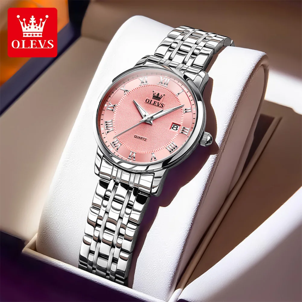 OLEVS 5611 Women Watches Original Luxury Elegant Quartz Wristwatch Waterproof Luminous Date Ladies Date Watches For Woman Reloj
OLEVS 5611 Women Watches Original Luxury Elegant Quartz Wristwatch Waterproof Luminous Date Ladies Date Watches For Woman Reloj