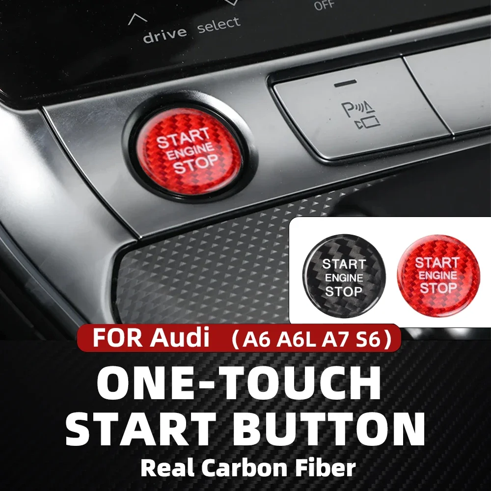 Real Carbon Fiber For Audi A6 A6L A7 S6 2019 2022 2023 Engine Start Stop Button Sticker Interior Trim Accessories Modifications
Real Carbon Fiber For Audi A6 A6L A7 S6 2019 2022 2023 Engine Start Stop Button Sticker Interior Trim Accessories Modifications