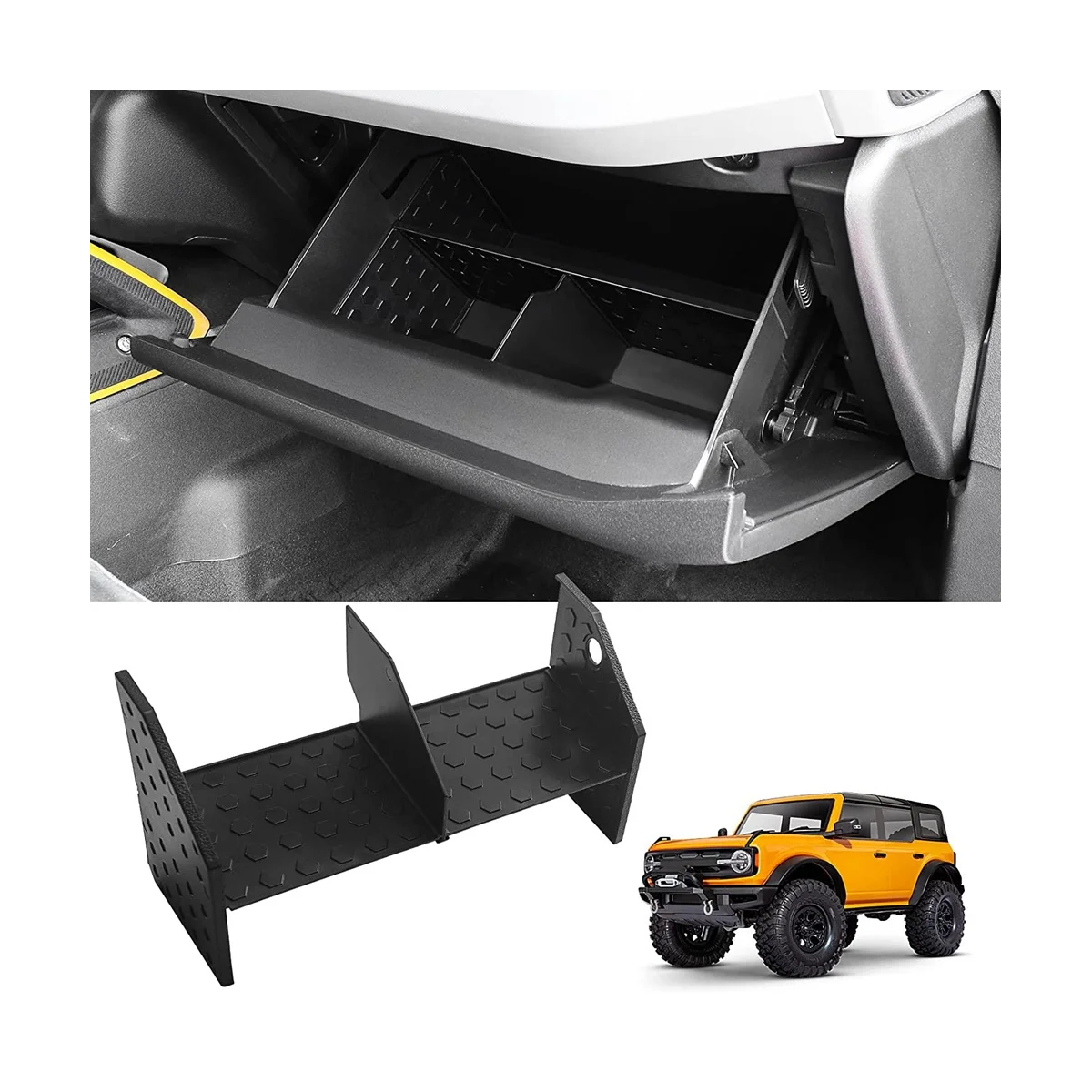 Перчаточный ящик для Ford Bronco Accessories 2021 2022 2/4-Door, центральная консоль
Перчаточный ящик для Ford Bronco Accessories 2021 2022 2/4-Door, центральная консоль