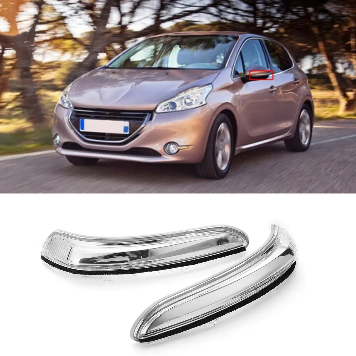 Для Peugeot 208 2008 2012-2017 светодиодный светильник зеркала заднего вида, указатель поворота, мигалка, лампа 1607512680 1607512580
Для Peugeot 208 2008 2012-2017 светодиодный светильник зеркала заднего вида, указатель поворота, мигалка, лампа 1607512680 1607512580