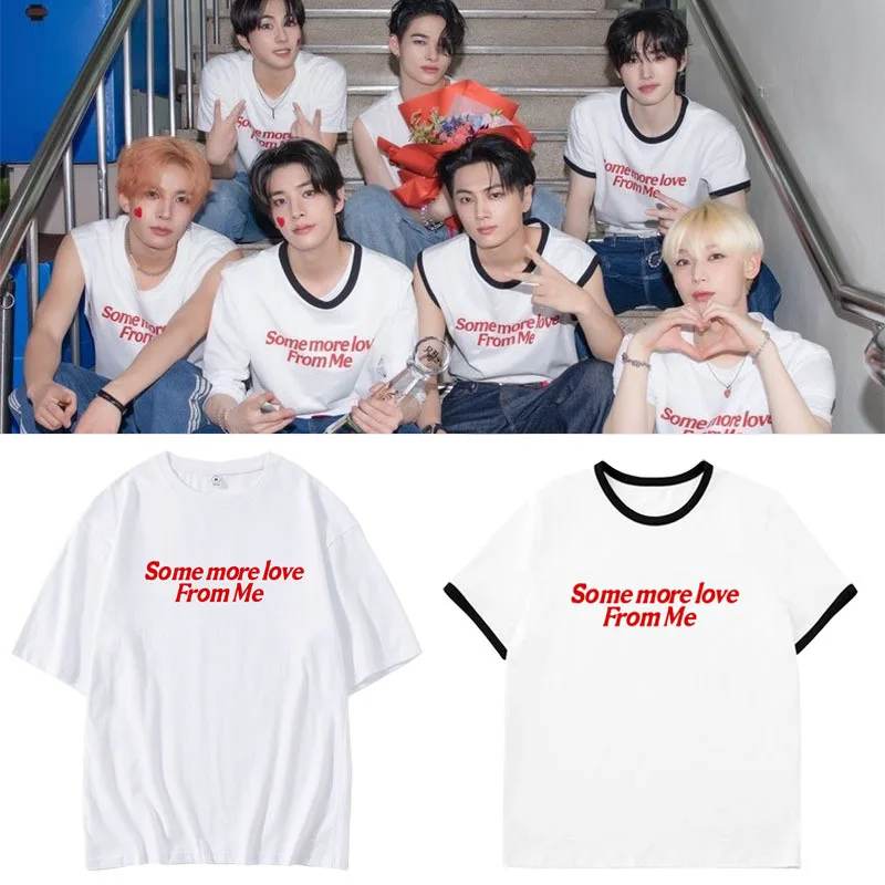 ENHYPEN Short Sleeve T-shirt Crew Neck Printed Idol Merchandise Tops Casual Loose Fit Graphic Tees Fashion Daily Wear Gifts
ENHYPEN Short Sleeve T-shirt Crew Neck Printed Idol Merchandise Tops Casual Loose Fit Graphic Tees Fashion Daily Wear Gifts