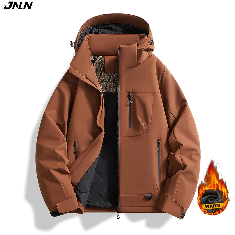 JNLN Men Waterproof Fleece Jacket Graphene Inner Winter Windproof Thermal Windbreaker Hiking Camping Skiing Climbing Raincoat
JNLN Men Waterproof Fleece Jacket Graphene Inner Winter Windproof Thermal Windbreaker Hiking Camping Skiing Climbing Raincoat