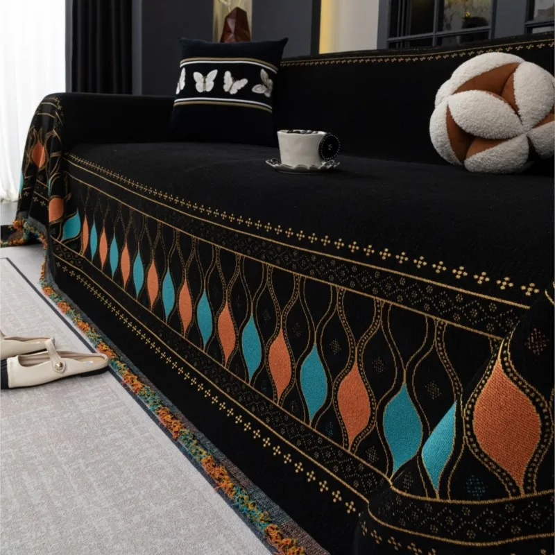 Ethnic Style Chenille Cat-Proof Owl Sofa Cover Full Coverage Non-Slip Couch AllSeason Universal Couch Camping Blanket Dust Guard
Ethnic Style Chenille Cat-Proof Owl Sofa Cover Full Coverage Non-Slip Couch AllSeason Universal Couch Camping Blanket Dust Guard