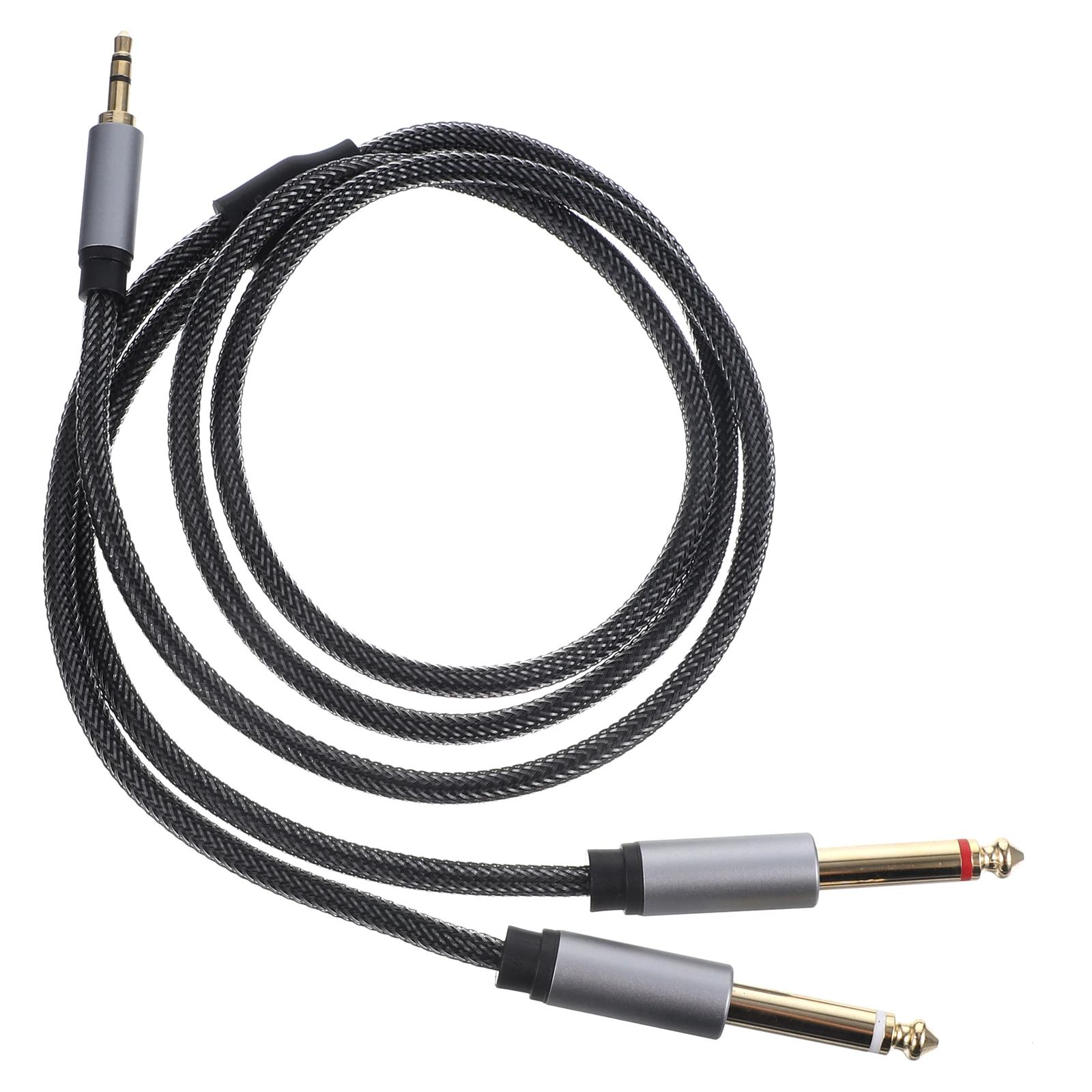 to Audio Cable Splitter 3.5mm Male to Dual 6.35mm Female Zinc Alloy Nylon Braided Gold Plated Laptop Speaker Amplifier
to Audio Cable Splitter 3.5mm Male to Dual 6.35mm Female Zinc Alloy Nylon Braided Gold Plated Laptop Speaker Amplifier
