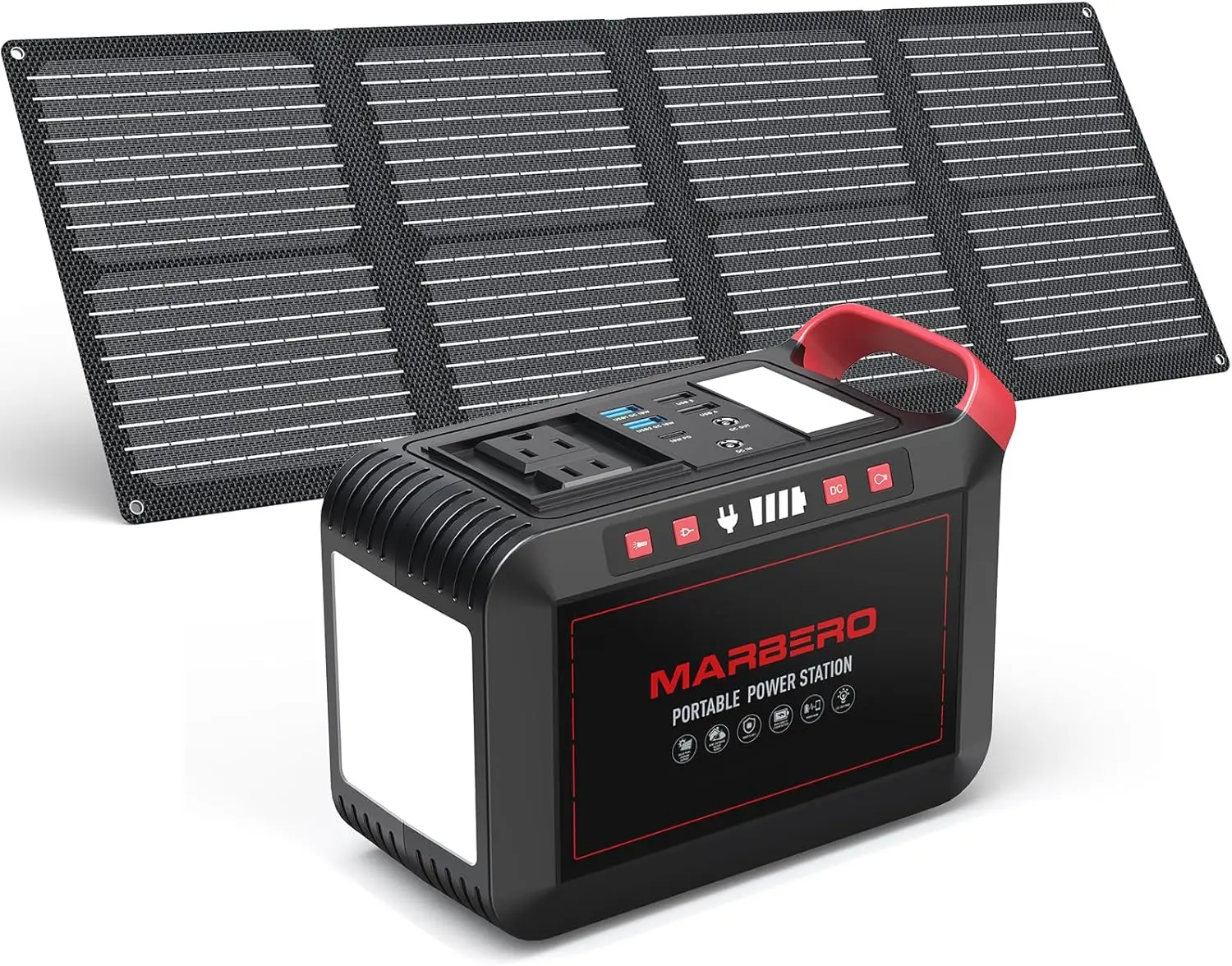 237Wh Solar Generator with Solar Panel Included Portable Power Station 300W Pure Sine Wave with Foldable Solar Panel 60W Set
237Wh Solar Generator with Solar Panel Included Portable Power Station 300W Pure Sine Wave with Foldable Solar Panel 60W Set