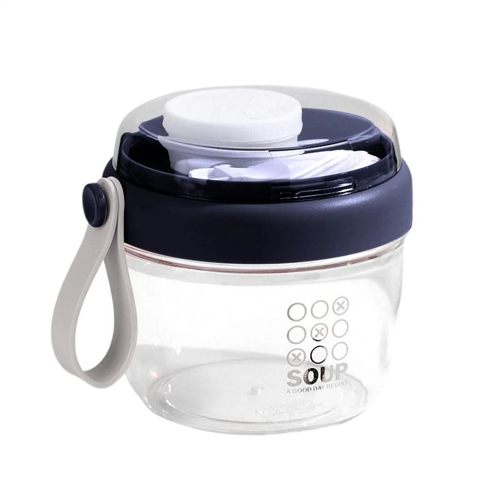 Reusable 650ml Yogurt Cups Food Storage Portable Salad Containers Thickened Airtight Lid Overnight Oatmeal Cup Kitchen Tool
Reusable 650ml Yogurt Cups Food Storage Portable Salad Containers Thickened Airtight Lid Overnight Oatmeal Cup Kitchen Tool