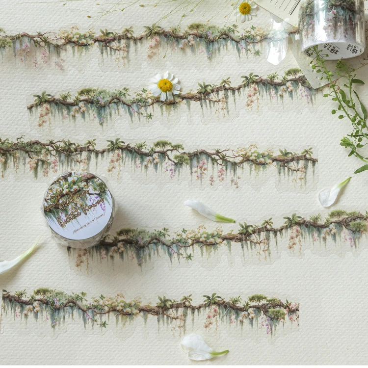 Blooming Sprawl Series Vintage Flower Landscape PET Tape Creative DIY Journal Material Collage Scrapbooking Stationery
Blooming Sprawl Series Vintage Flower Landscape PET Tape Creative DIY Journal Material Collage Scrapbooking Stationery