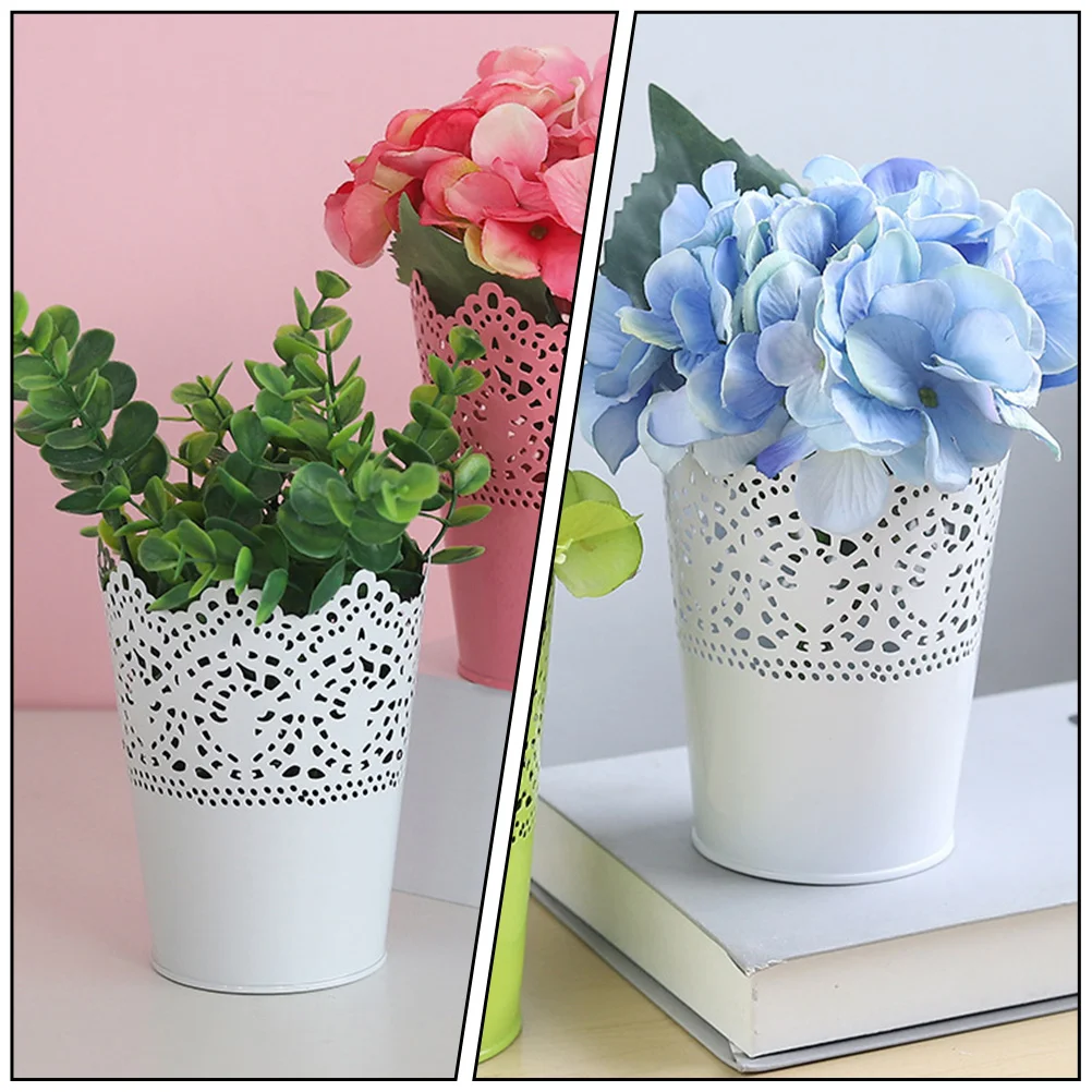2 Pcs Iron Lace Edge Vases for Flower Arrangement Flower Arrangement Vase Pot Decorations Home Office Hotel Restaurant
2 Pcs Iron Lace Edge Vases for Flower Arrangement Flower Arrangement Vase Pot Decorations Home Office Hotel Restaurant