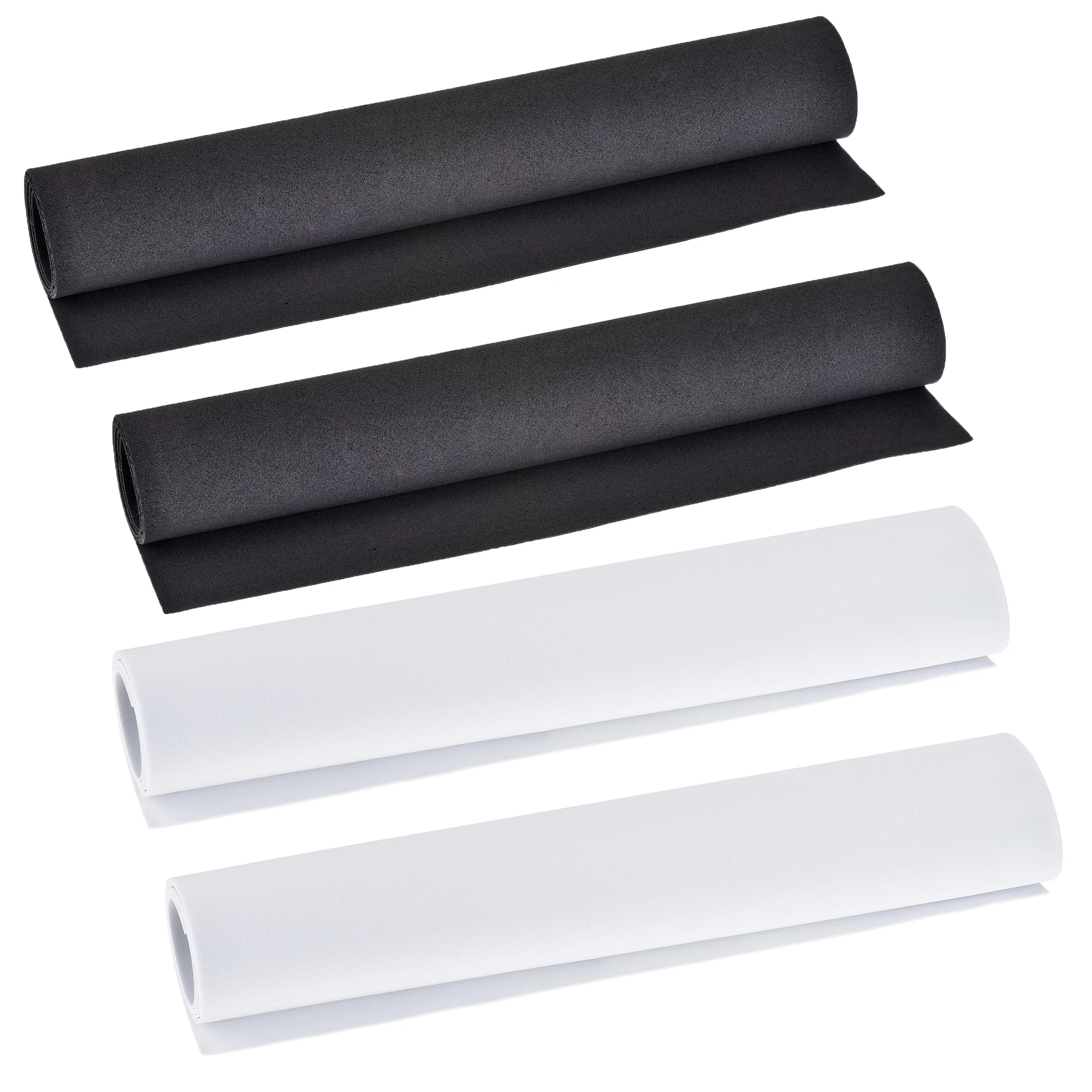 Uxcell 2Pcs 35x100mm EVA Foam Sheets Roll 1mm Thickness Craft EVA Sheet DIY Handmade Model Making Material White/Black
Uxcell 2Pcs 35x100mm EVA Foam Sheets Roll 1mm Thickness Craft EVA Sheet DIY Handmade Model Making Material White/Black
