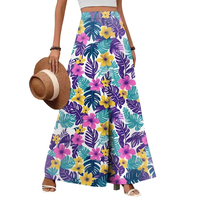 Women's trousers, loose and soft, wide-leg culottes, casual and comfortable, summer beach flowers, high waist
Women's trousers, loose and soft, wide-leg culottes, casual and comfortable, summer beach flowers, high waist