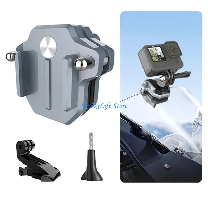 E65E Adjustable Motorcycle Windshield Camera Holder Strong for Sports Action Cameras
E65E Adjustable Motorcycle Windshield Camera Holder Strong for Sports Action Cameras