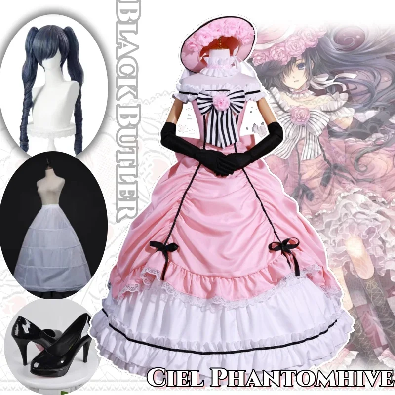 New 2025 Japanese Anime Black Butler Ciel Phantomhive Dress Wig Shoes Cosplay Redbreast Costume Halloween WRER34 RQR90
New 2025 Japanese Anime Black Butler Ciel Phantomhive Dress Wig Shoes Cosplay Redbreast Costume Halloween WRER34 RQR90