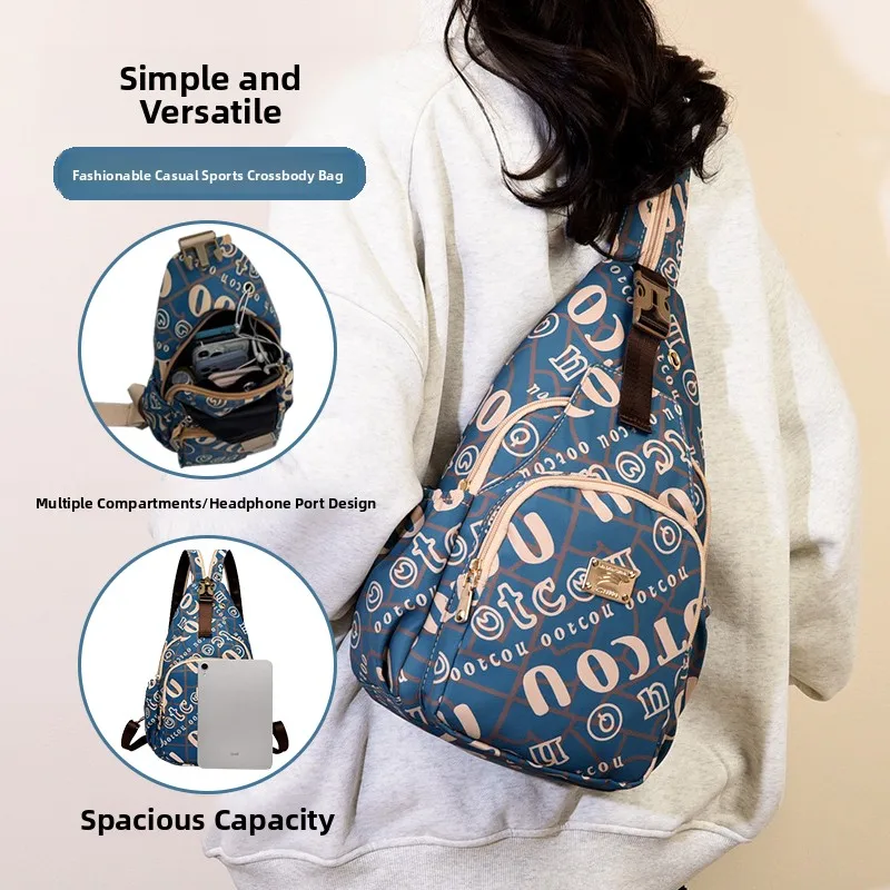 Trendy Women's Crossbody Bag 2025 New Style Casual Sports Bag Large Capacity Versatile Single Shoulder Bag for Daily Use
Trendy Women's Crossbody Bag 2025 New Style Casual Sports Bag Large Capacity Versatile Single Shoulder Bag for Daily Use