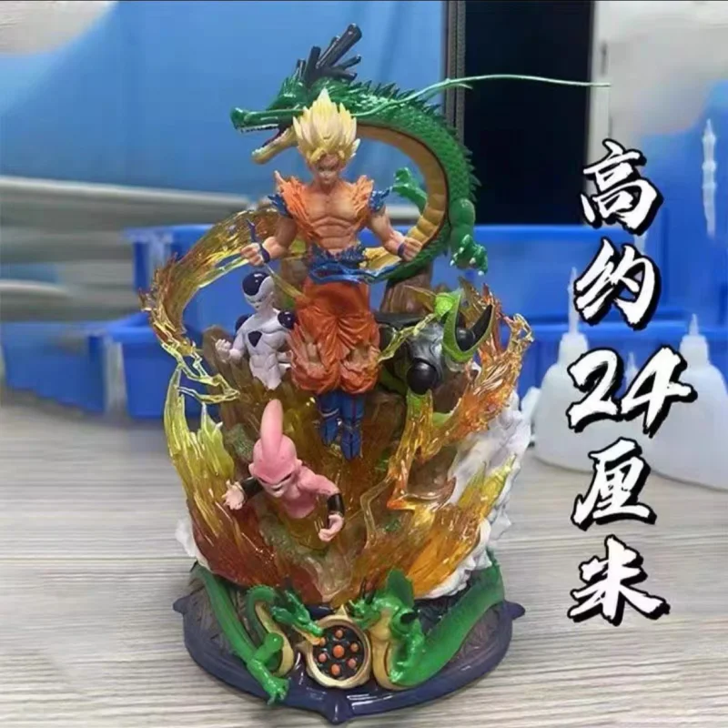 23cm Dragon Ball Figure Super Saiyan Son Goku Figure Cell Shenron Buu Figure Gk Statue Figurine Model Collection Christmas Gift
23cm Dragon Ball Figure Super Saiyan Son Goku Figure Cell Shenron Buu Figure Gk Statue Figurine Model Collection Christmas Gift