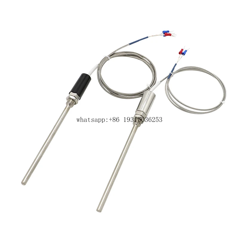 WZP-187 Industrial Waterproof Probe Wire Temperature Sensor K Type Pt100 Thermocouple
WZP-187 Industrial Waterproof Probe Wire Temperature Sensor K Type Pt100 Thermocouple