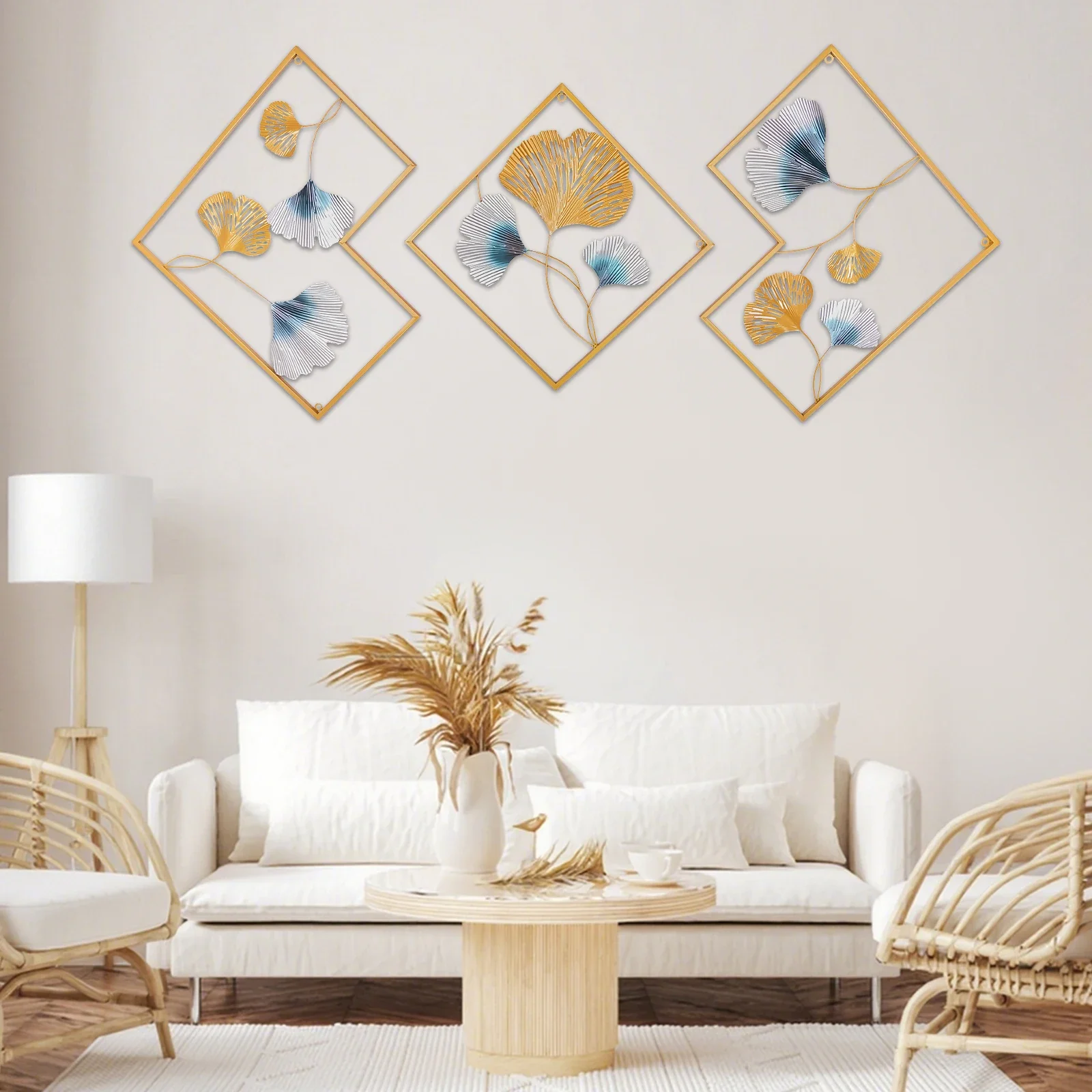 НОВИНКА: Настенное украшение 3D из металла «Гинкго», комплект из трех больших настенных картин 164*2*70.5 см для гостиной, спальни, прихожей, столовой
НОВИНКА: Настенное украшение 3D из металла «Гинкго», комплект из трех больших настенных картин 164*2*70.5 см для гостиной, спальни, прихожей, столовой