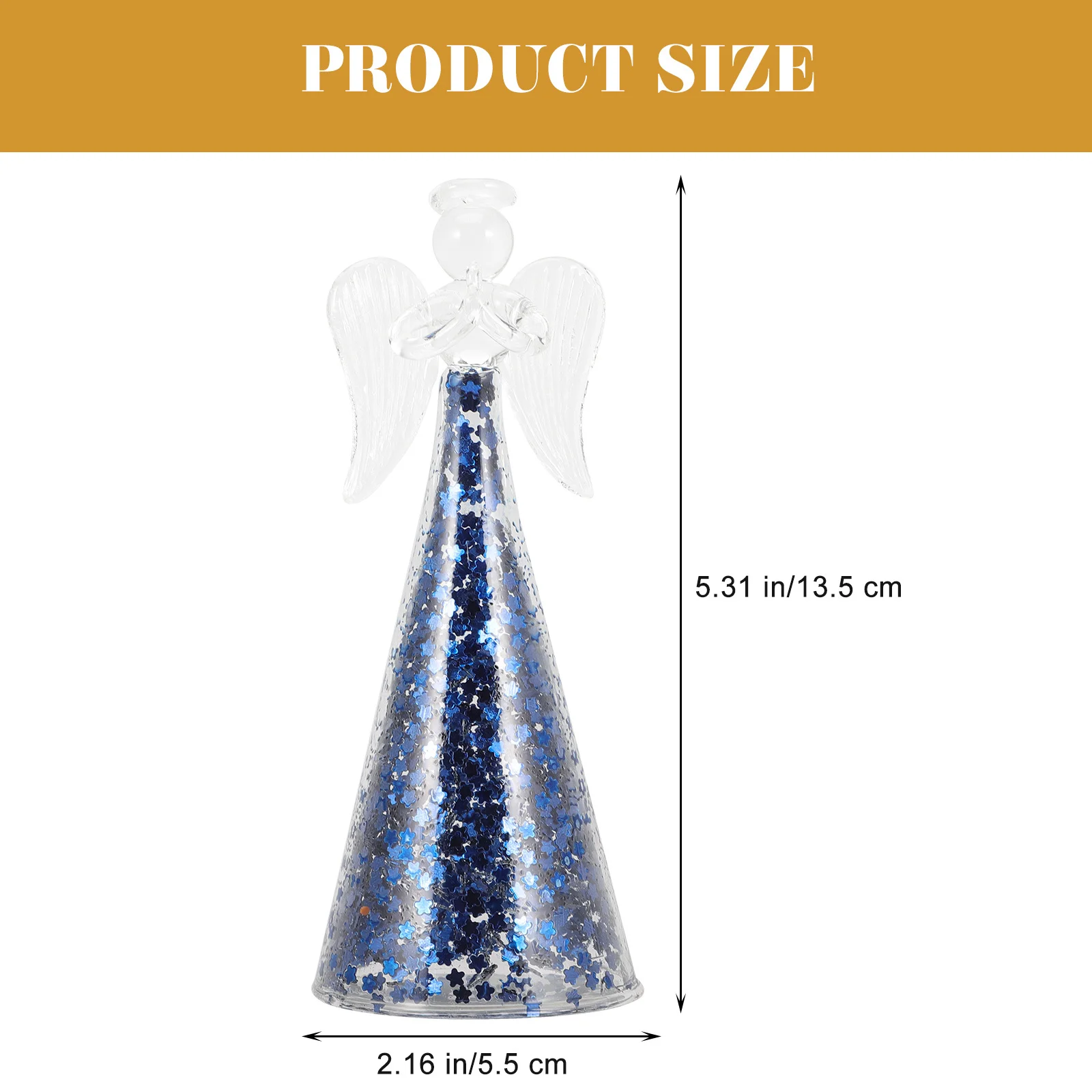 Glass Angel Decoration Simple Exquisite Design Artistic Desktop Angel Adornment Blessing Gift Domestic Decor
Glass Angel Decoration Simple Exquisite Design Artistic Desktop Angel Adornment Blessing Gift Domestic Decor