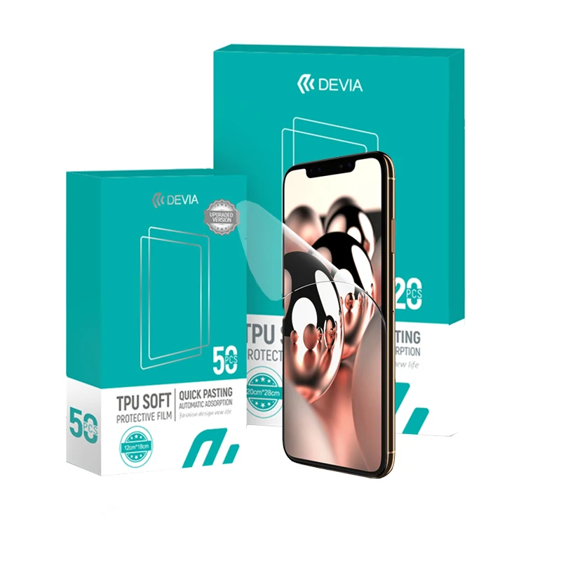 Devia TPU Soft Protective Film HD Explosion-proof Matte Anti Fingerprint Privacy Screen Protector For Cutting Machine Plotter