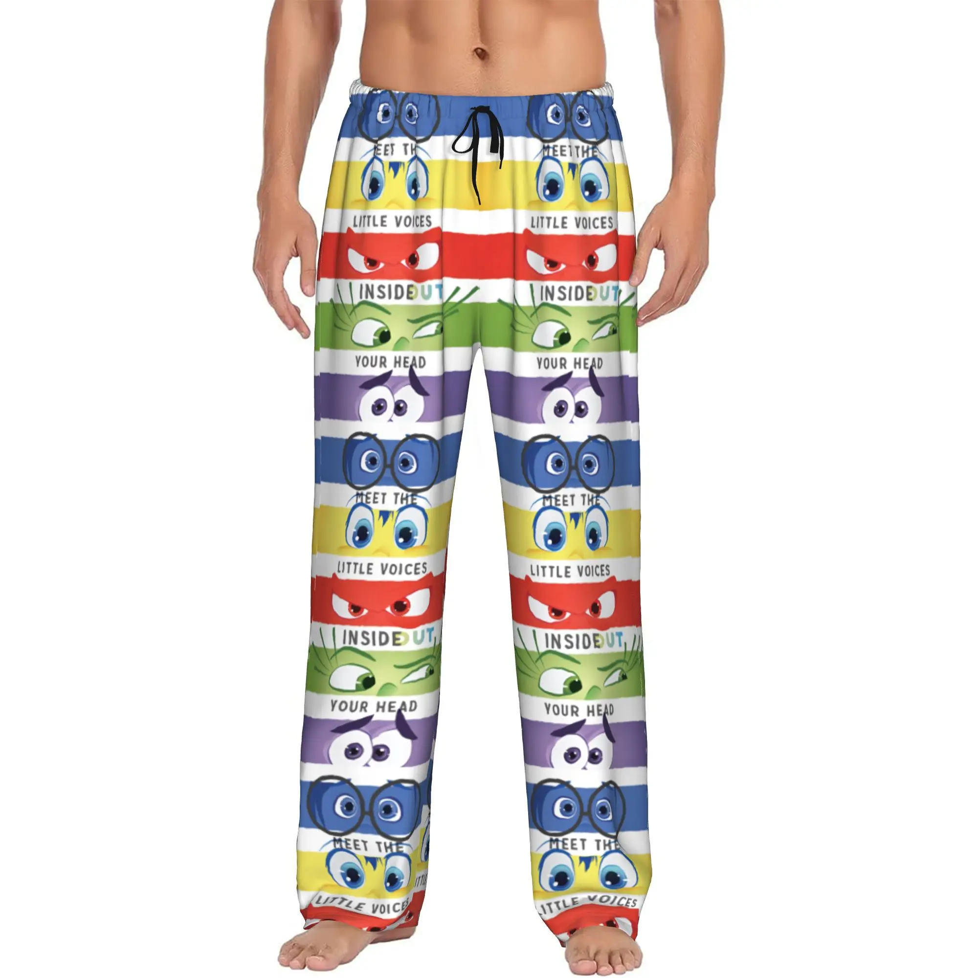 Custom Print Men I-Insides Cartoon Out Pajama Pants Sleepwear Sleep Lounge Bottoms with Pockets
Custom Print Men I-Insides Cartoon Out Pajama Pants Sleepwear Sleep Lounge Bottoms with Pockets