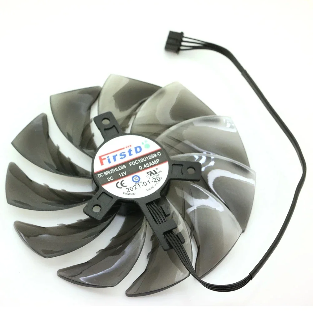 FDC10U12S9-C DC12V 0,45A 95 мм 4-контактный вентилятор VGA для ASROCK Arc A380 6 ГБ Challenger ITX OC Вентилятор охлаждения видеокарты
FDC10U12S9-C DC12V 0,45A 95 мм 4-контактный вентилятор VGA для ASROCK Arc A380 6 ГБ Challenger ITX OC Вентилятор охлаждения видеокарты