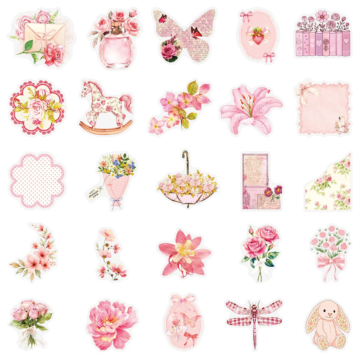 10/50PCS Art Flower Sticker Pink Cute Transparent Graffiti Waterproof Decal Toy Gift Creative DIY Water Cup Stationery Box
10/50PCS Art Flower Sticker Pink Cute Transparent Graffiti Waterproof Decal Toy Gift Creative DIY Water Cup Stationery Box