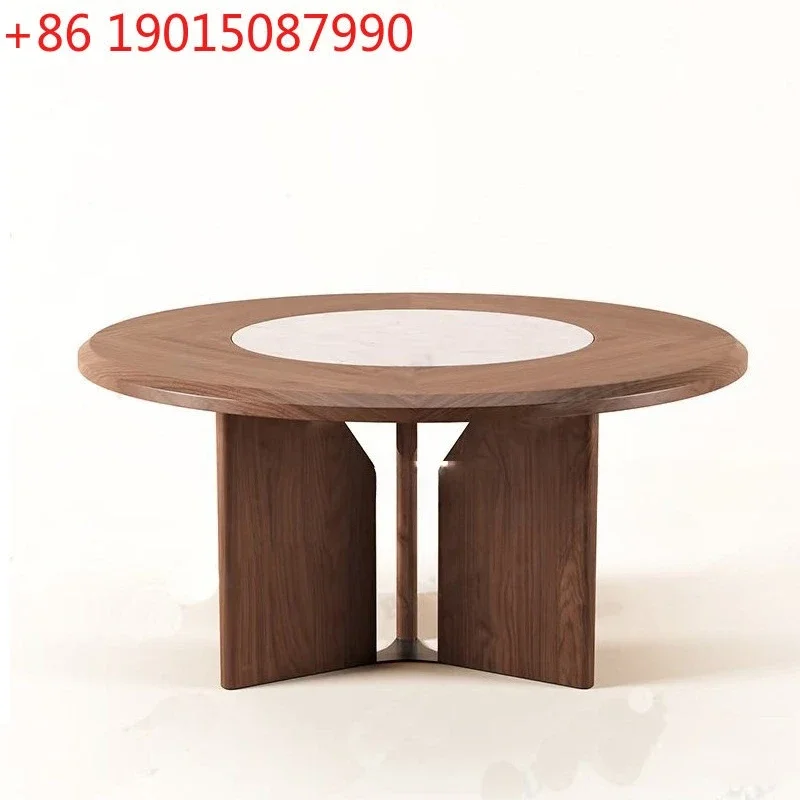 Medieval designer creative solid wood round solid wood dining table Italian minimalist inlaid retro turntable dining table
Medieval designer creative solid wood round solid wood dining table Italian minimalist inlaid retro turntable dining table